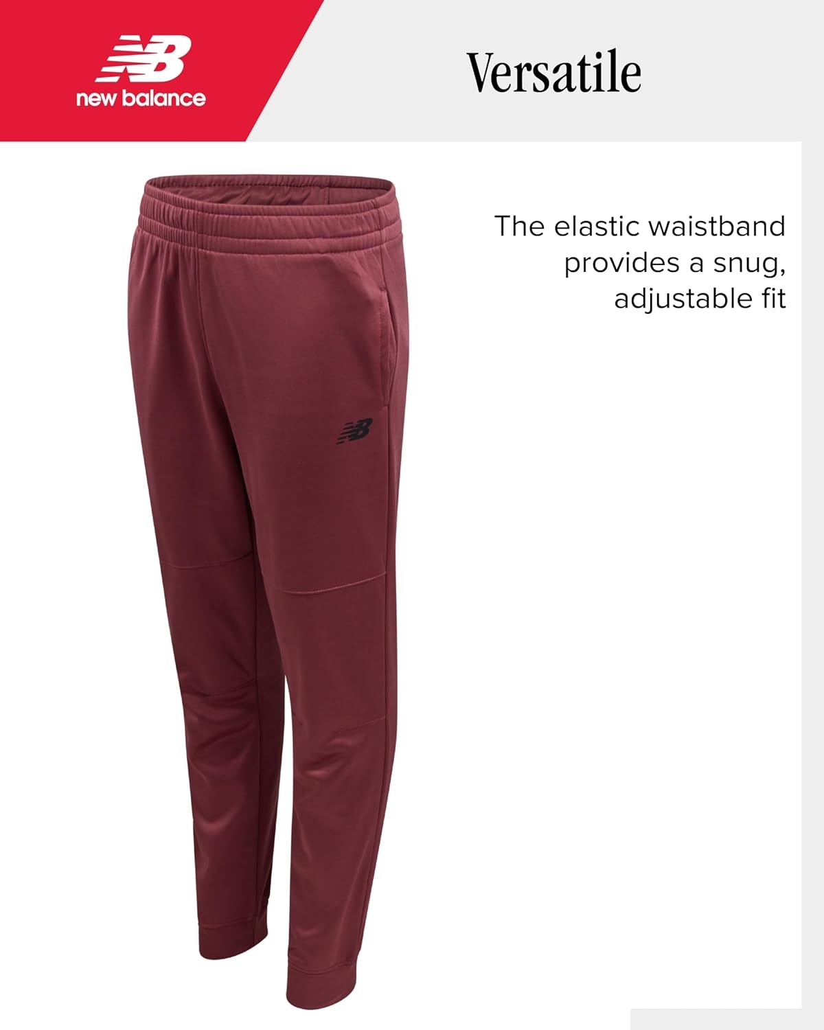 image:imageNew Balance Boys 2 Piece Tech Fleece Hoodie amp Jogger Sweatpants 2T16Washed Burgundy