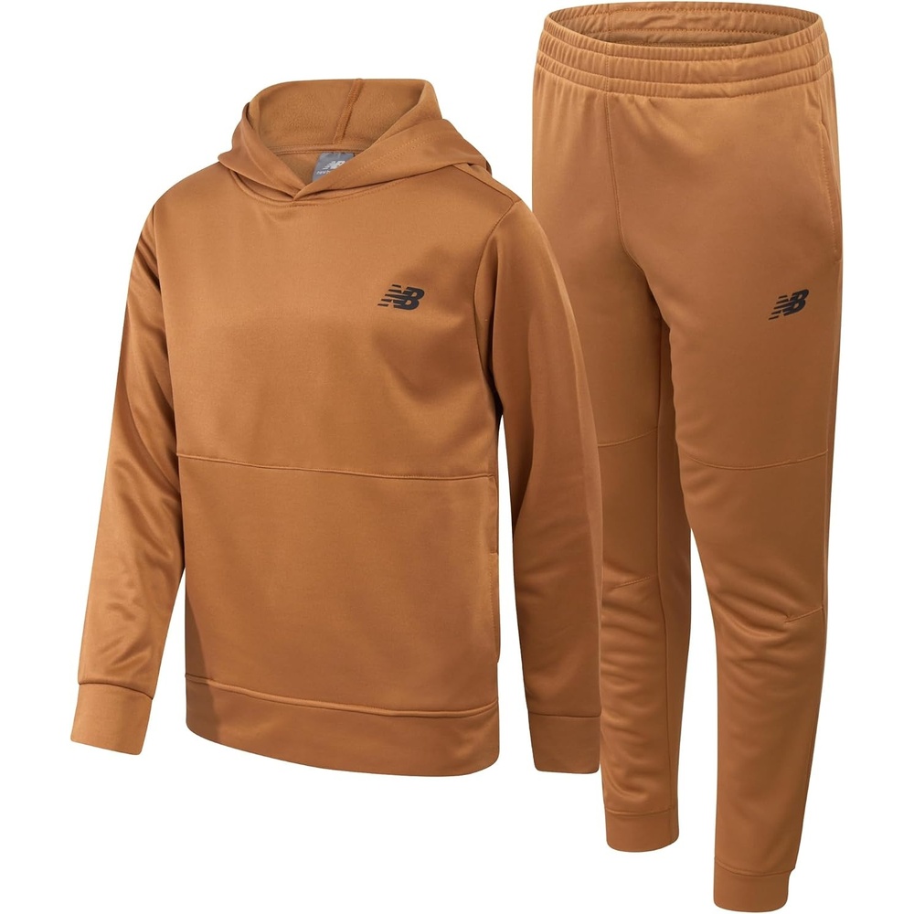 image:imageNew Balance Boys 2 Piece Tech Fleece Hoodie amp Jogger Sweatpants 2T16Dark Incense