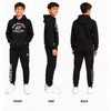 New Balance Boys 2 Piece Fleece Pullover Hoodie & Jogger Sweatpants 8-16(New Black)