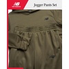New Balance Boys 2 Piece Tech Fleece Hoodie & Jogger Sweatpants 2T-16(Dark Olive)