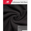 New Balance Boys 2 Piece Tech Fleece Hoodie & Jogger Sweatpants 2T-16(Deep Black)