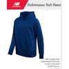 New Balance Boys 2 Piece Tech Fleece Hoodie & Jogger Sweatpants 2T-16(Galaxy Blue)