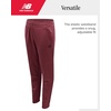 New Balance Boys 2 Piece Tech Fleece Hoodie & Jogger Sweatpants 2T-16(Washed Burgundy)