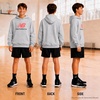 New Balance Boys Lightweight Double Fleece Lined Pullover Hoodie, 8-20(Athlectic Grey)