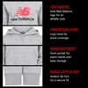 New Balance Boys Lightweight Double Fleece Lined Pullover Hoodie, 8-20(Athlectic Grey)