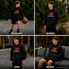 New Balance Boys Lightweight Double Fleece Lined Pullover Hoodie, 8-20(Deep Black)