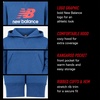 New Balance Boys Lightweight Double Fleece Lined Pullover Hoodie, 8-20(Seastone)