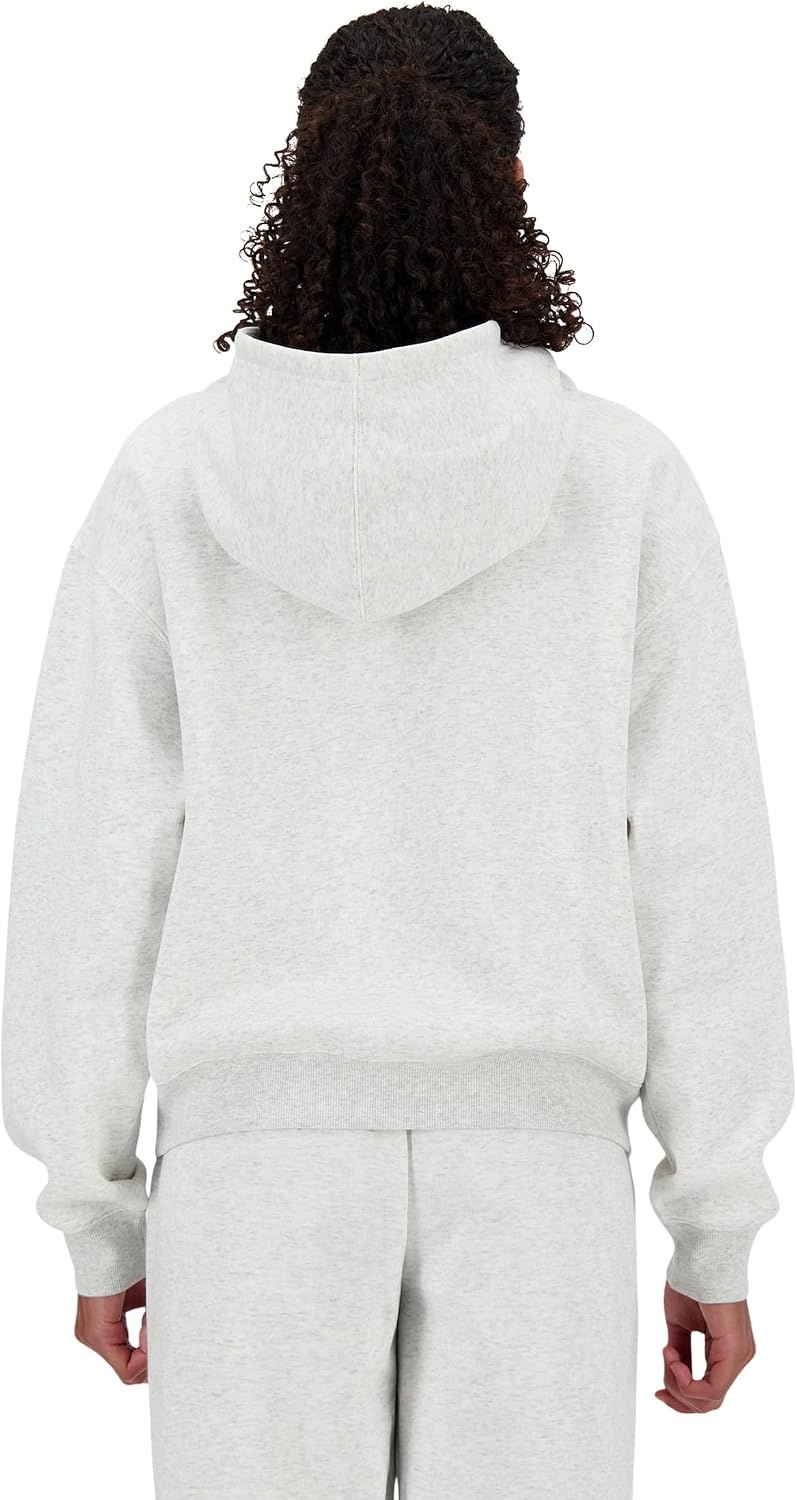 image:imageNew Balance Womens Sport Essentials Fleece HoodieAsh Heather
