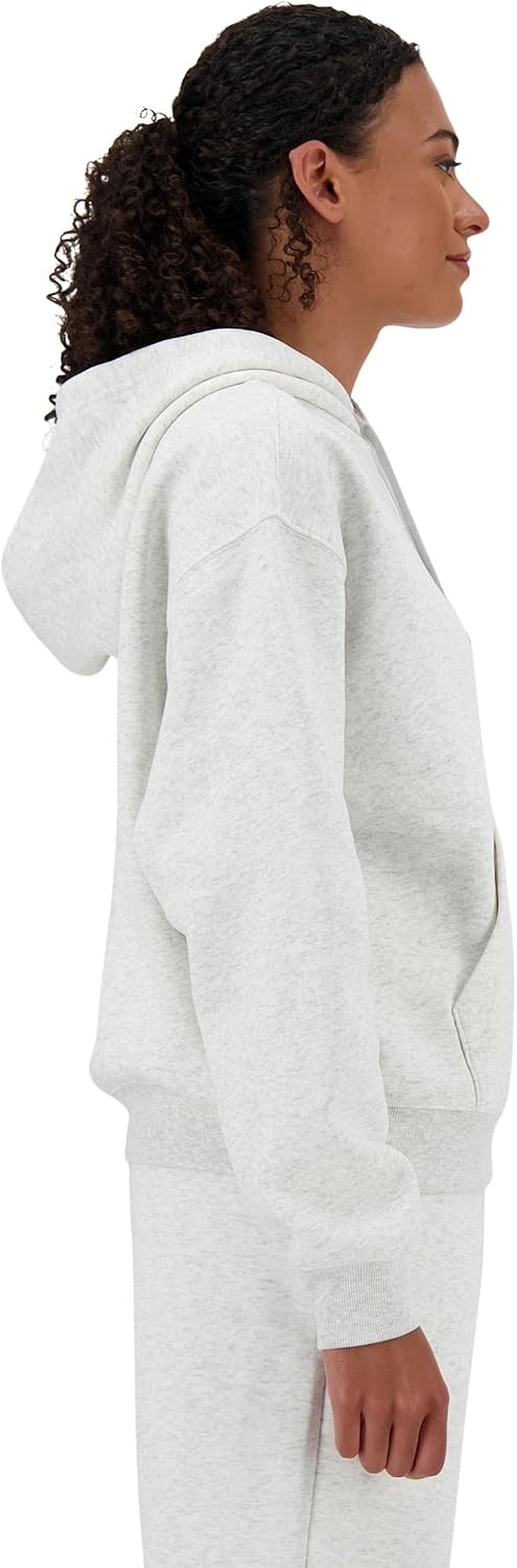 image:imageNew Balance Womens Sport Essentials Fleece HoodieAsh Heather