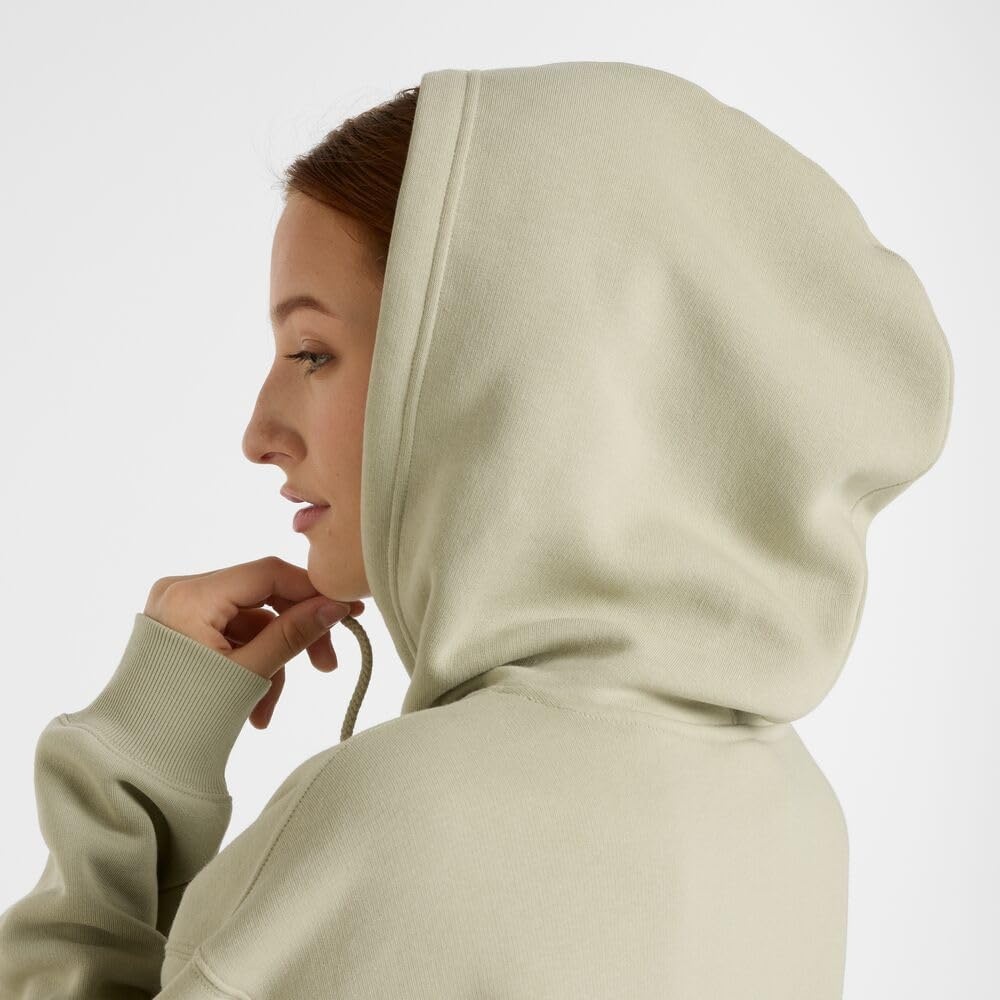 image:imageNew Balance Womens Sport Essentials Fleece HoodieOlivine