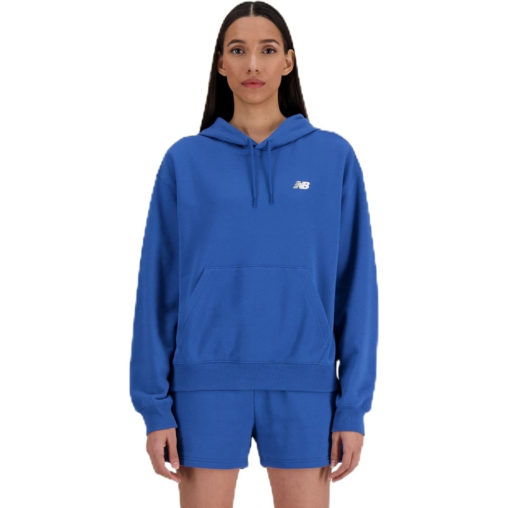 image:imageNew Balance Womens Sport Essentials Fleece HoodieBlue Agate