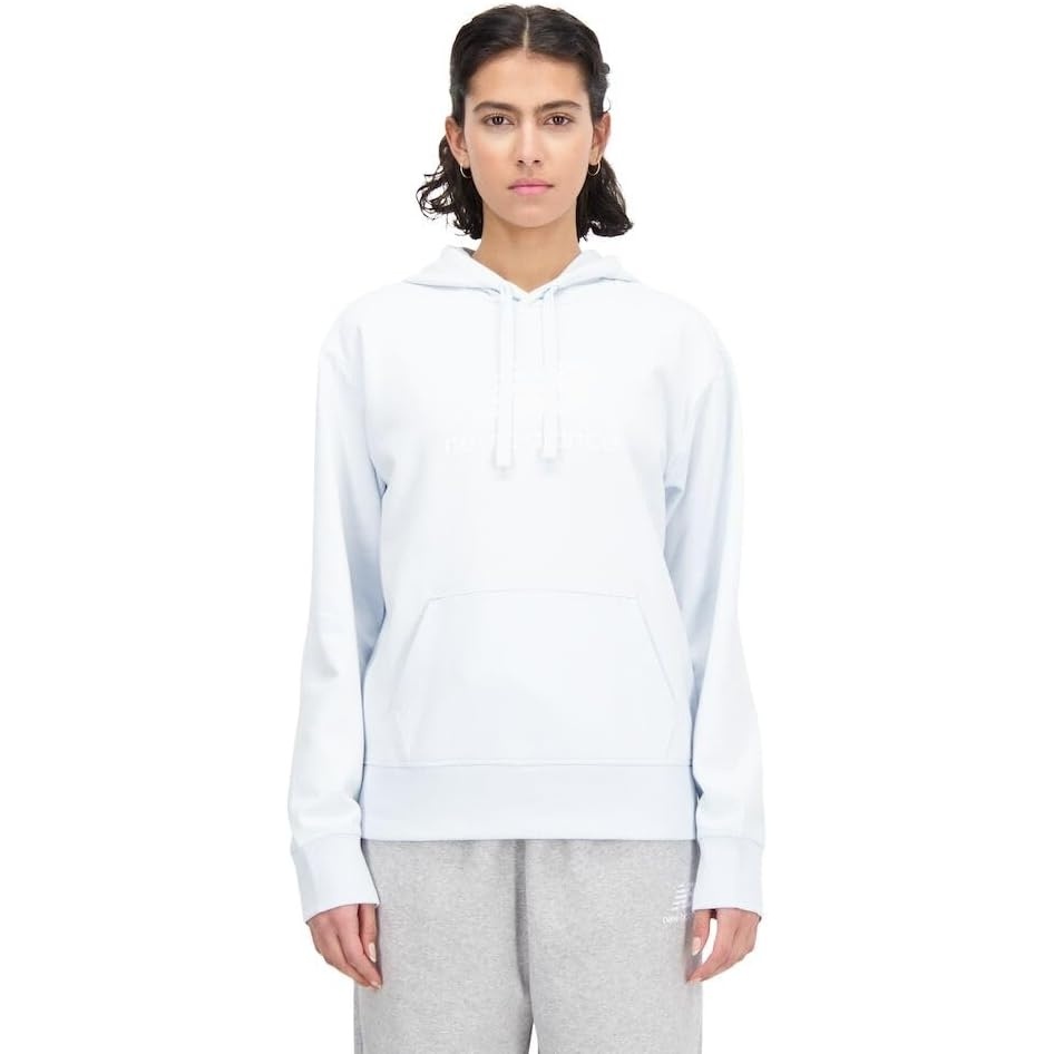 image:imageNew Balance Womens Sport Essentials Fleece HoodieIce Blue