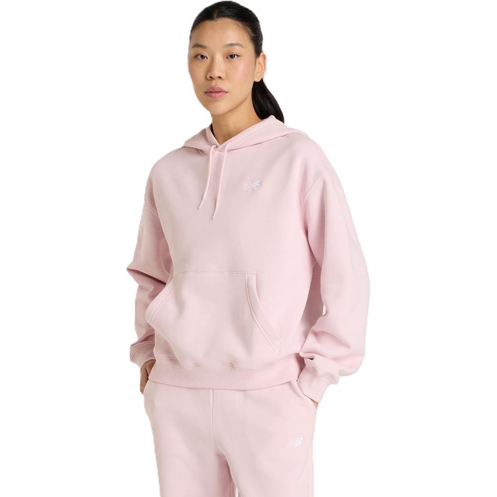 image:imageNew Balance Womens Sport Essentials Fleece HoodieRose Sugar