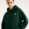 New Balance Women’s Sport Essentials Fleece Hoodie(Nordic Green)