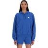 New Balance Women’s Sport Essentials Fleece Hoodie(Blue Agate)