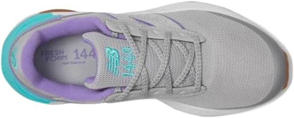 image:imageNew Balance Kids 1440 V1 Laceup Running ShoeRaincloudViolet CrushCyber Jade
