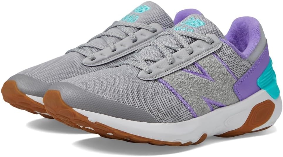 image:imageNew Balance Kids 1440 V1 Laceup Running ShoeRaincloudViolet CrushCyber Jade