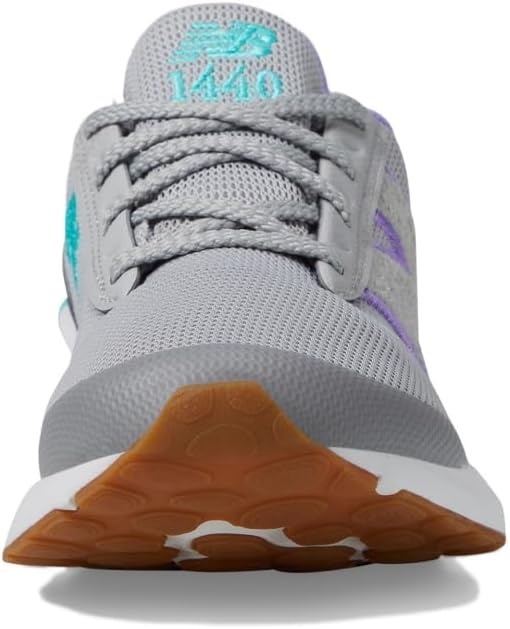 image:imageNew Balance Kids 1440 V1 Laceup Running ShoeRaincloudViolet CrushCyber Jade
