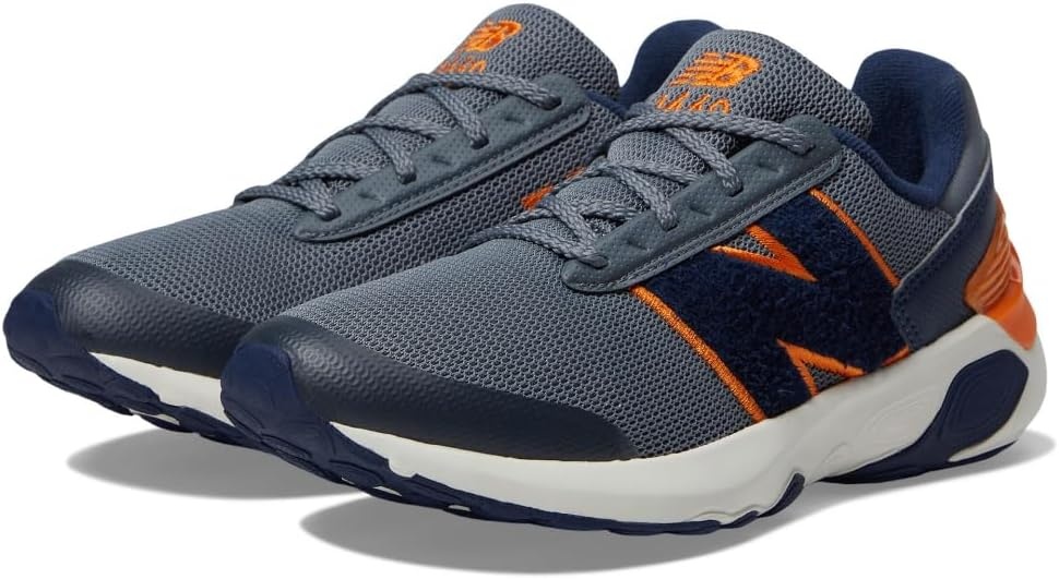 image:imageNew Balance Kids 1440 V1 Laceup Running ShoeTitaniumNb NavySun Glow