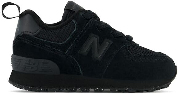 image:imageNew Balance Kids 574 Core Bungee SneakerBlackBlack