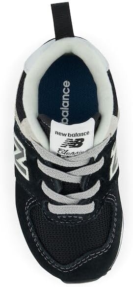 image:imageNew Balance Kids 574 Core Bungee SneakerBlackWhite