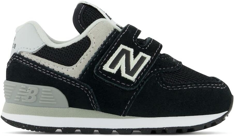 image:imageNew Balance Kids 574 Core Bungee SneakerBlackWhite