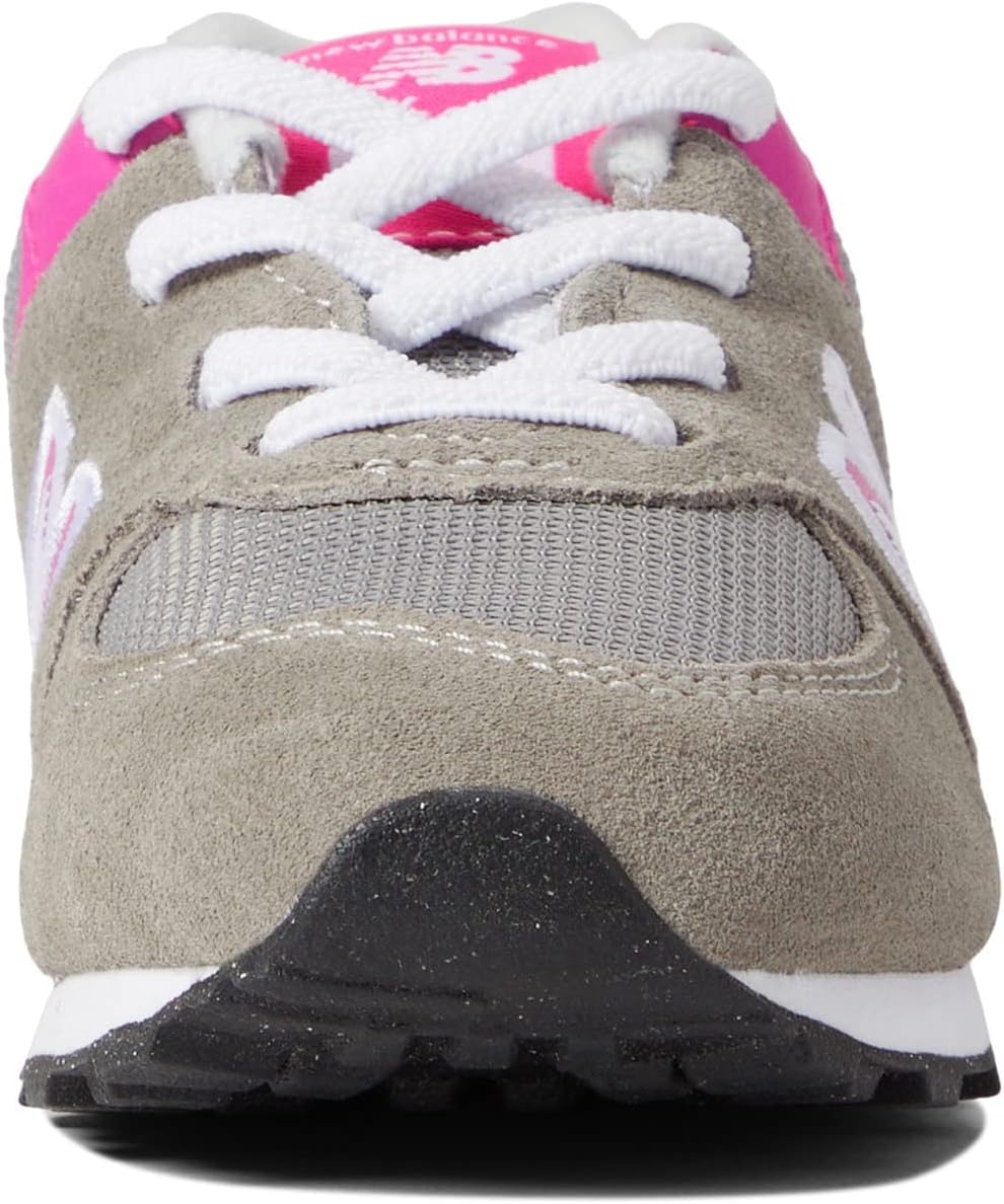 image:imageNew Balance Kids 574 Core Bungee SneakerGreyPink