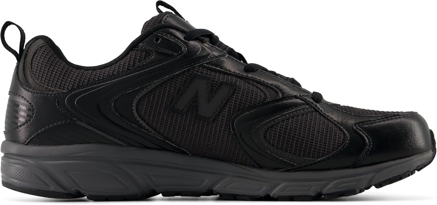 image:imageNew Balance Mens 408 V1 SneakersBlackBlack Cement
