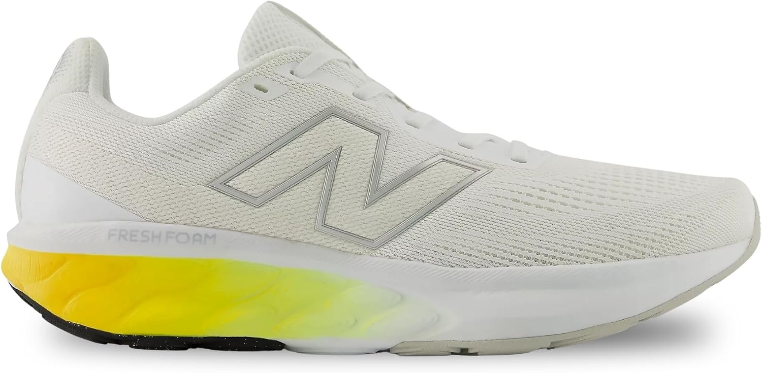 image:imageNew Balance Mens Fresh Foam 520 v9 Running ShoeWhiteSilver Metallic
