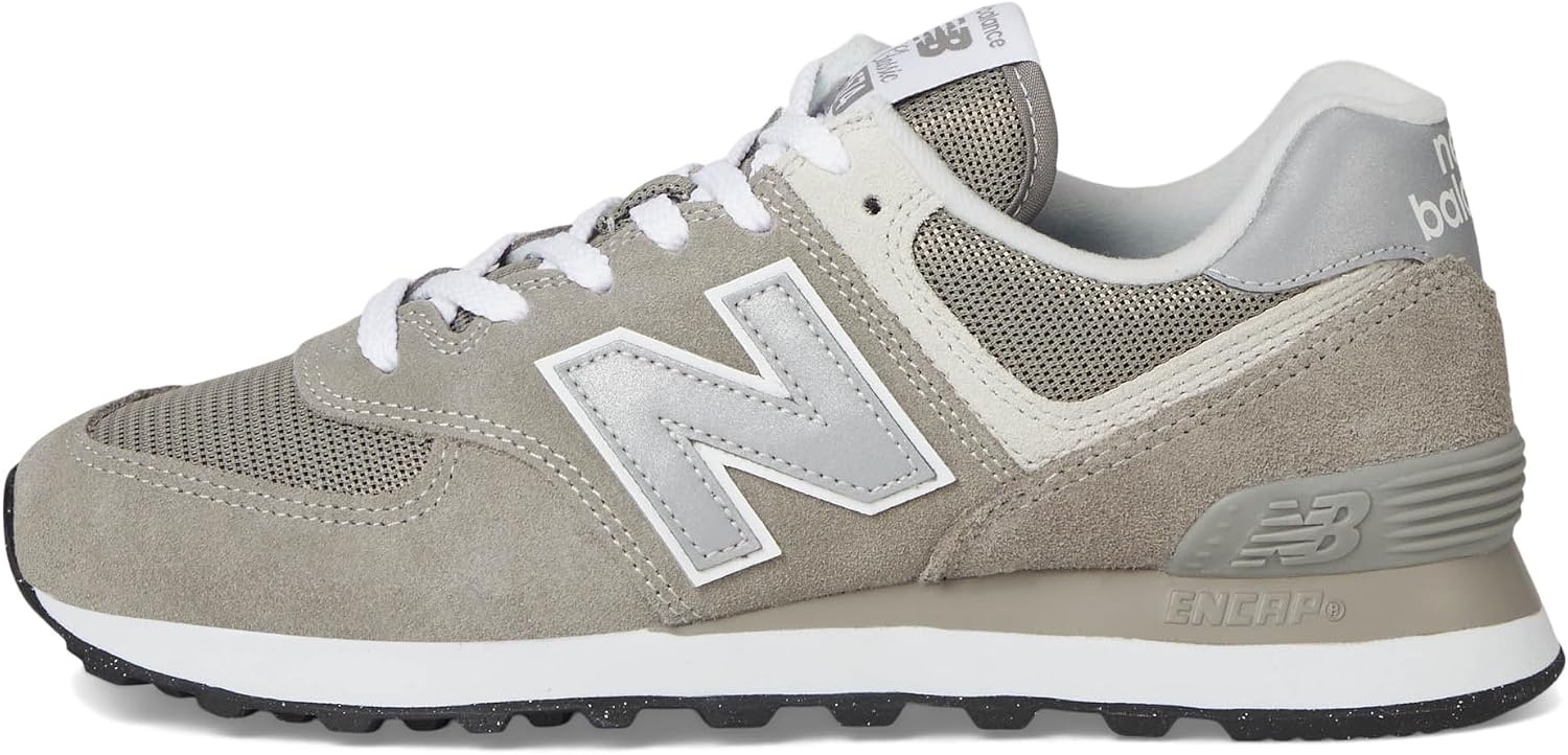 image:imageNew Balance Womens 574 Core SneakerGreyNb White