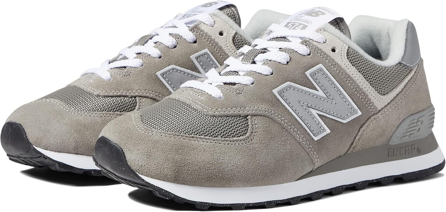 image:imageNew Balance Womens 574 Core SneakerGreyNb White