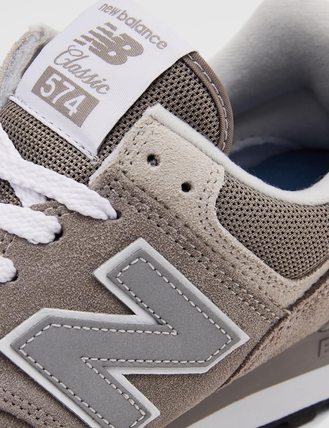 image:imageNew Balance Womens 574 Core SneakerGreyNb White