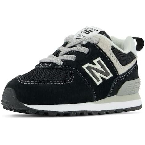 image:imageNew Balance Kids 574 Core Bungee SneakerBlackWhite