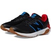 New Balance Kids’ 1440 V1 Lace-up Running Shoe(Black/Blue Oasis/Team Red)