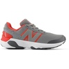 New Balance Kids’ 1440 V1 Lace-up Running Shoe(Slate Grey/Blast Red)
