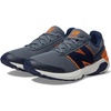 New Balance Kids’ 1440 V1 Lace-up Running Shoe(Titanium/Nb Navy/Sun Glow)