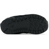 New Balance Kids’ 574 Core Bungee Sneaker(Black/Black)