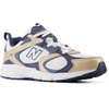 New Balance Men’s 408 V1 Sneakers(White/Gold Metallic)