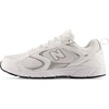 New Balance Men’s 408 V1 Sneakers(White/Silver Metallic)
