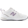 New Balance Women’s 608 V5 Casual Comfort Cross Trainer(Nb White/Candied Violet)