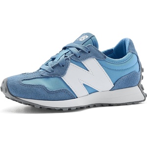 New Balance Unisex-Child 327 (Little Kid)(Analog Blue/Heron Blue)