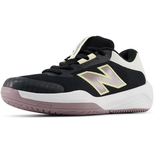 New Balance Unisex-Child Kid’s 996v6(Black/White/Ice Wine)