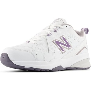 New Balance Women’s 608 V5 Casual Comfort Cross Trainer(Nb White/Candied Violet)