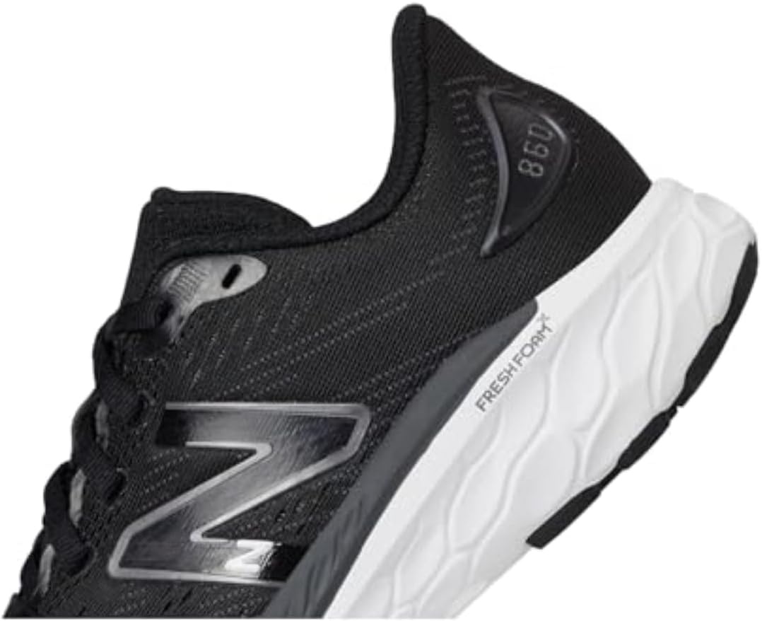 image:imageNew Balance Womens Fresh Foam X 860 V13 Running ShoesBlackWhiteMagnet
