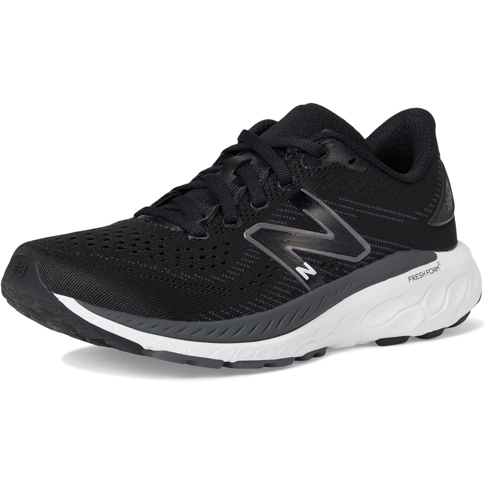 image:imageNew Balance Womens Fresh Foam X 860 V13 Running ShoesBlackWhiteMagnet