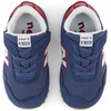 New Balance Baby-Boys 515 New-b Hook & Loop(Nb Navy/Podium Red)