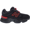 New Balance Kids’ 9060 Sneakers(Black/Red-black)