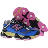 New Balance Kids’ 9060 Sneakers(Blue/Candy Pink/Multi-colored)