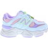 New Balance Kids’ 9060 Sneakers(Pastel Blue/Lavender-purple)