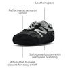 New Balance Kids Fresh Foam Arishi V4 Running Shoe (Little Kid)(Black/Silver/Silver)